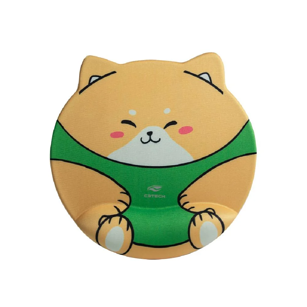C3Tech Ergonômico Gato Verde Com Apoio de Punho MP-500GN