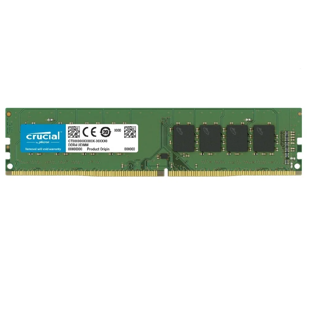 Crucial 8GB (1x8GB) DDR4 2666MHz CL19 UDIMM CT8G4DFRA266