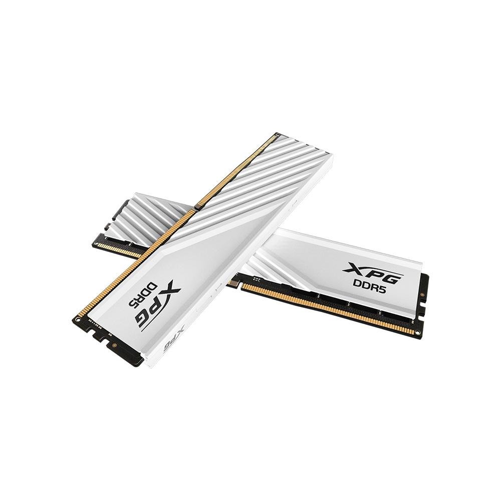 ADATA XPG Lancer Blade 32GB (2x16GB) DDR5 6000MHz CL48 Branco UDIMM AX5U6000C4816G-DTLABWH