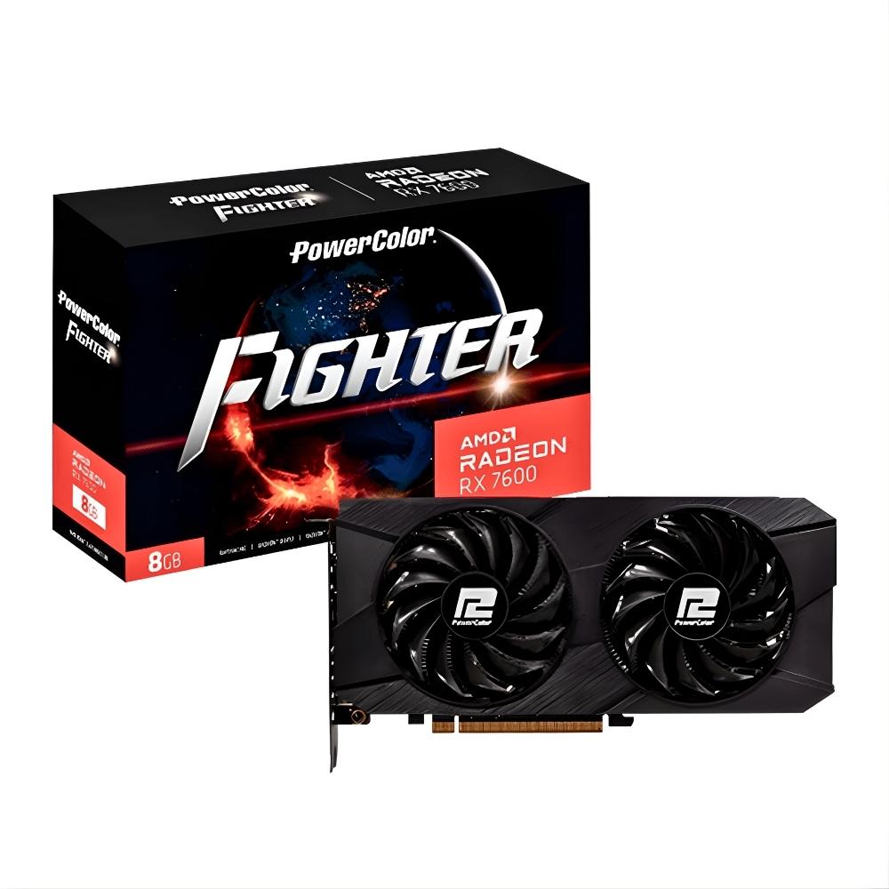 PowerColor Fighter Radeon RX 7600 8GB GDDR6 128-bit
