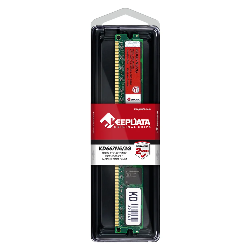 Keepdata Desk 2GB (1x2GB) DDR2 667MHz UDIMM KD667N5/2G