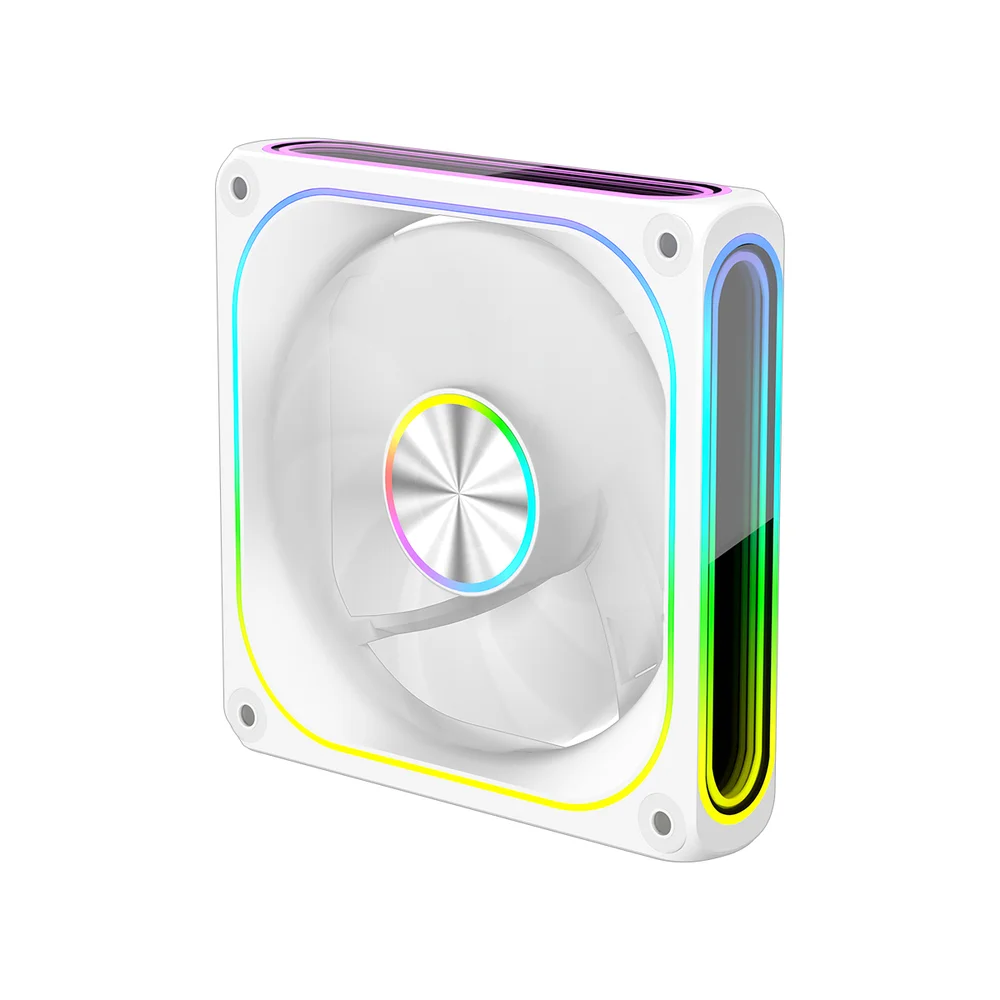 Coolmoon Mirror Moon Led Infinito 120mm ARGB Branco CM-MM-W