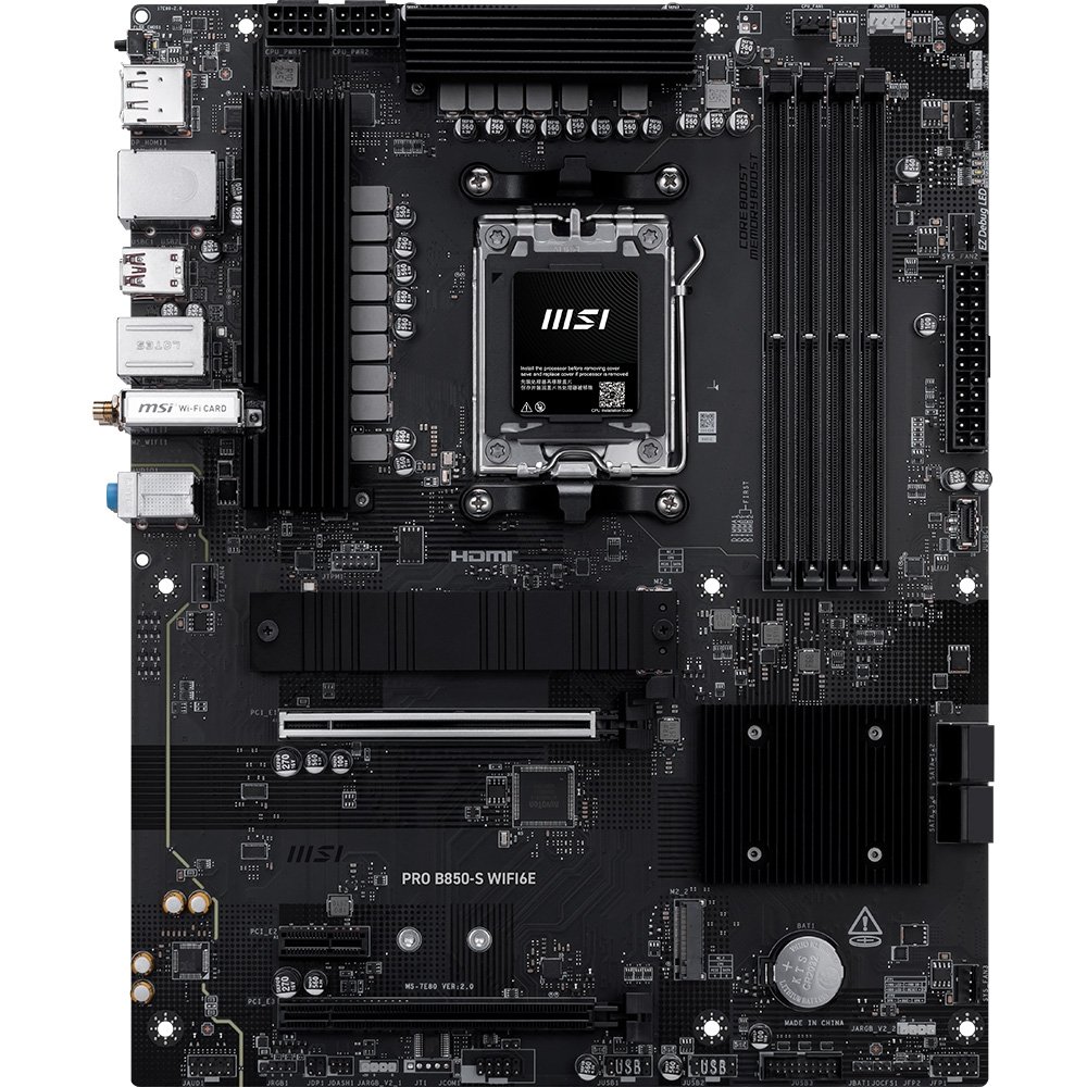 MSI PRO B850-S WIFI6E