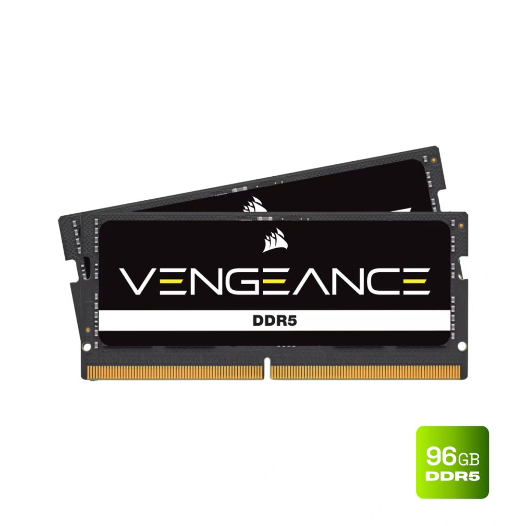 Corsair Vengeance 96GB (2x48GB) DDR5 4800MHz CL40 SODIMM CMSX96GX5M2A4800C40