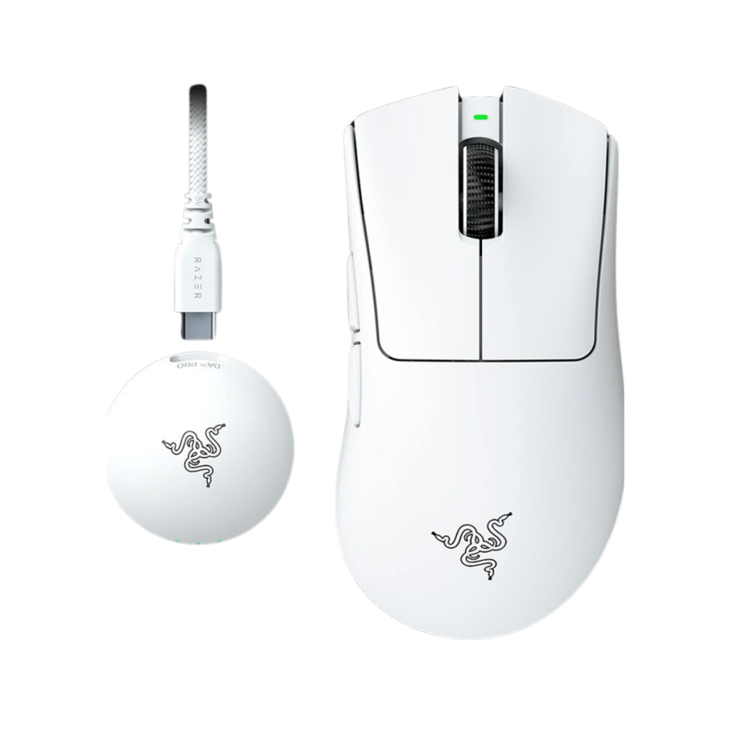 Razer DeathAdder V4 Pro Branco RZ01-05330200-R3U1
