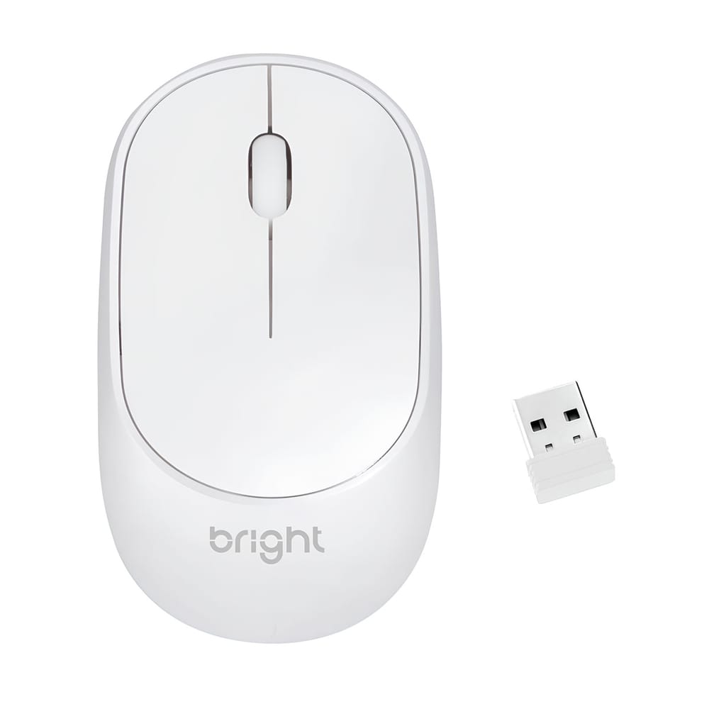 Bright Branco Sem Fio MS001