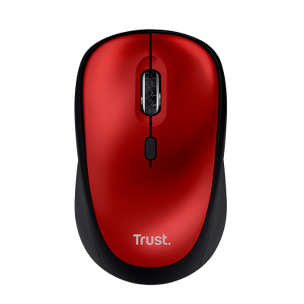 Trust Yvi+ Vermelho Sem Fio 24550