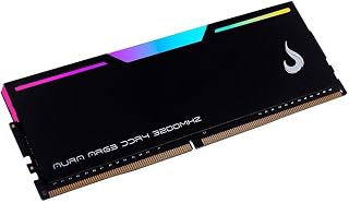 Rise Mode Aura 32GB (2x16GB) DDR4 3200MHz CL19 Preto RGB UDIMM RM-D4AB-32G-3200ARGB