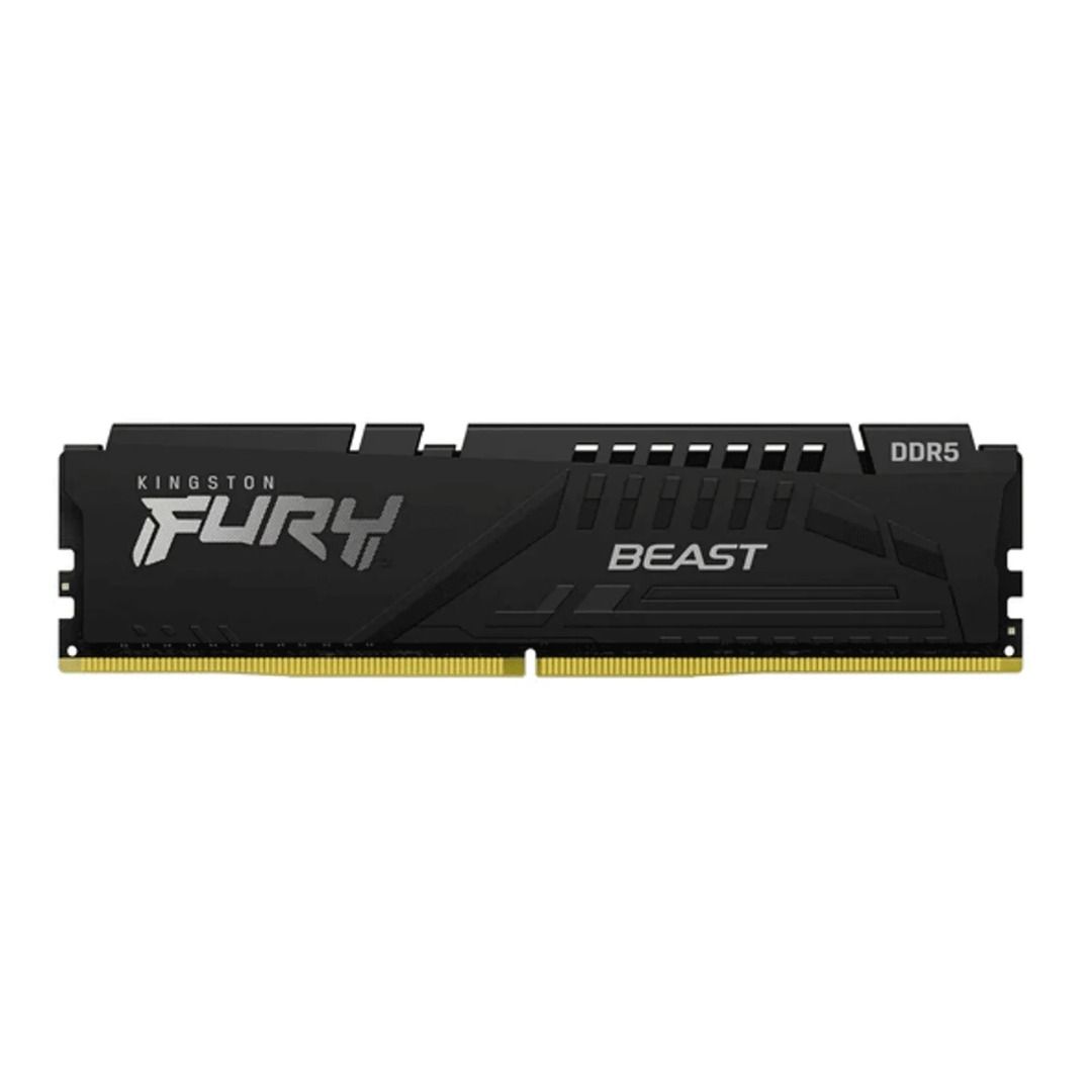 Kingston Fury Beast 32GB (1x32GB) DDR5 5200MHz CL40 Preto UDIMM KF552C40BB-32