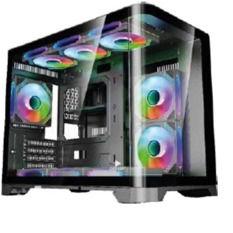 Grasep D-ATX09 ARGB Preto