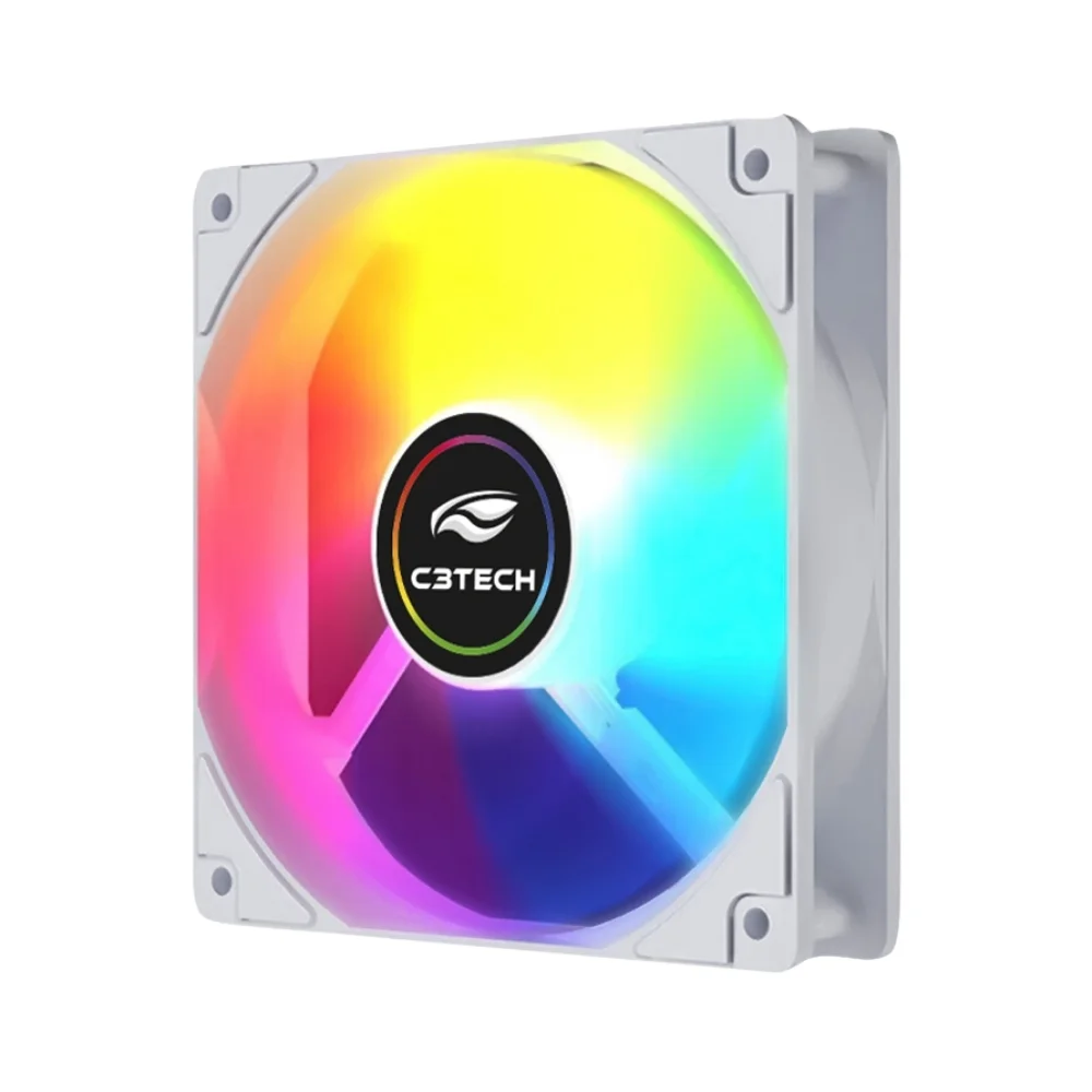 C3Tech F9-L260WH 120mm ARGB Branco F9-L260WH
