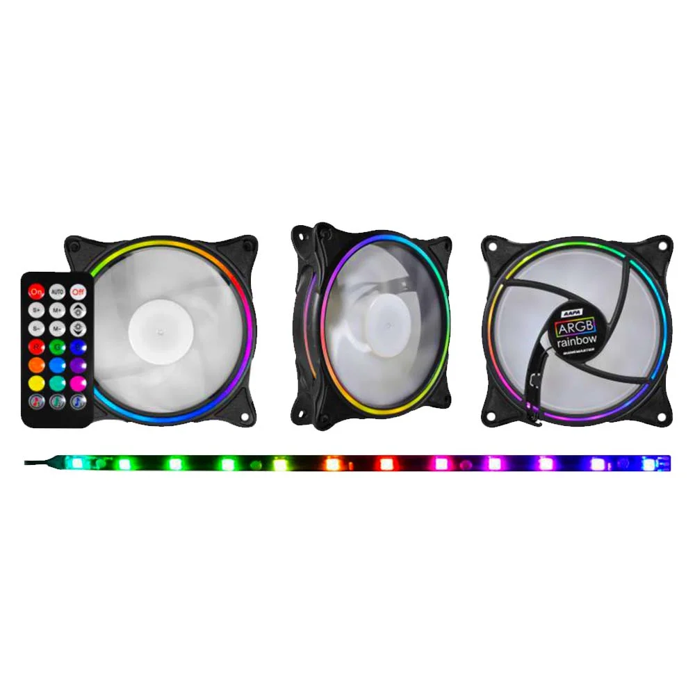 K-mex Aapa Ritmicos 120mm ARGB Kit 3 Fans