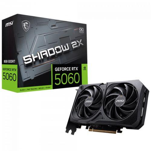 MSI GeForce RTX 5060 SHADOW 2X OC 8GB GDDR7