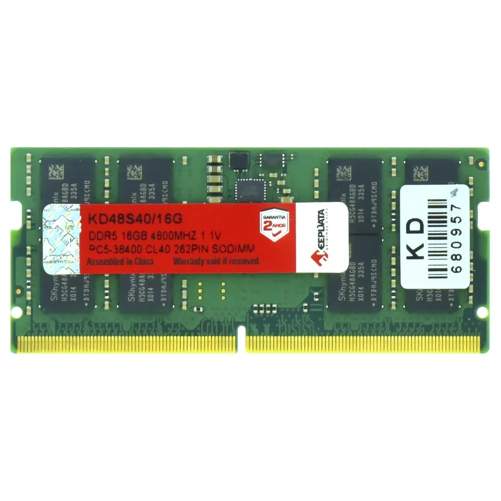Keepdata 16GB DDR5 4800MHz SODIMM KD48S40/16G