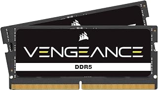 Corsair Vengeance 16GB (2x8GB) DDR5 4800MHz CL40 Preto SODIMM CMSX16GX5M2A4800C40
