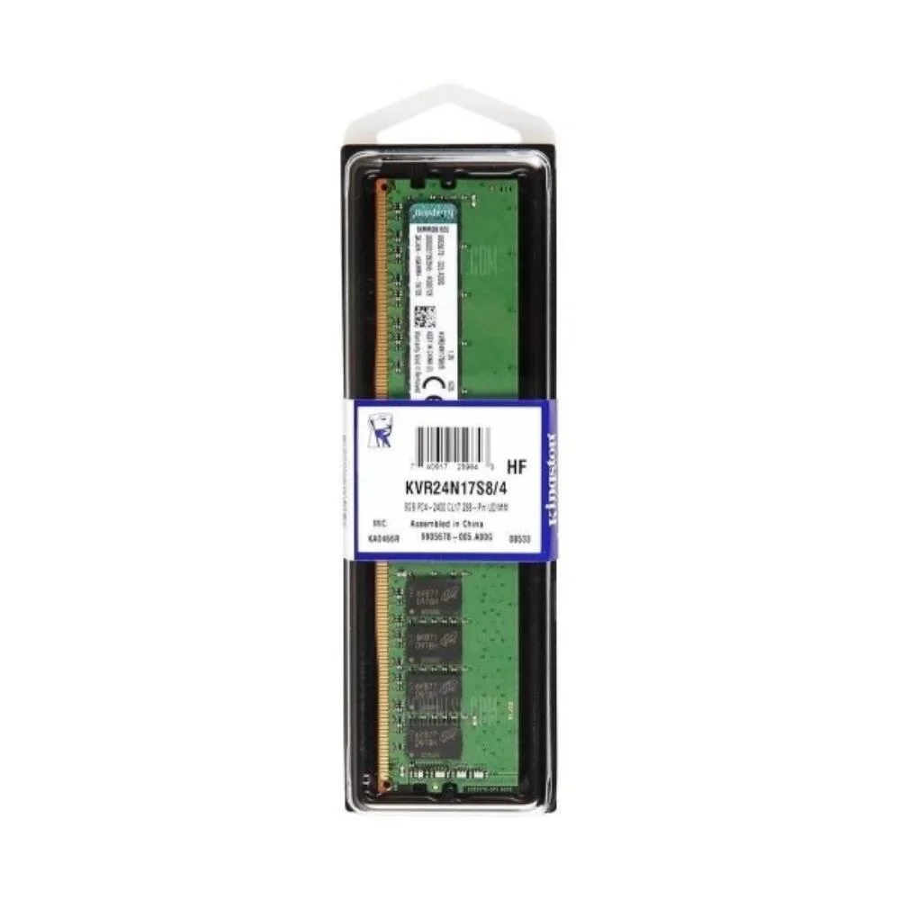 Kingston ValueRAM 4GB (1x4GB) DDR4 2400MHz CL17 UDIMM KVR24N17S8/4