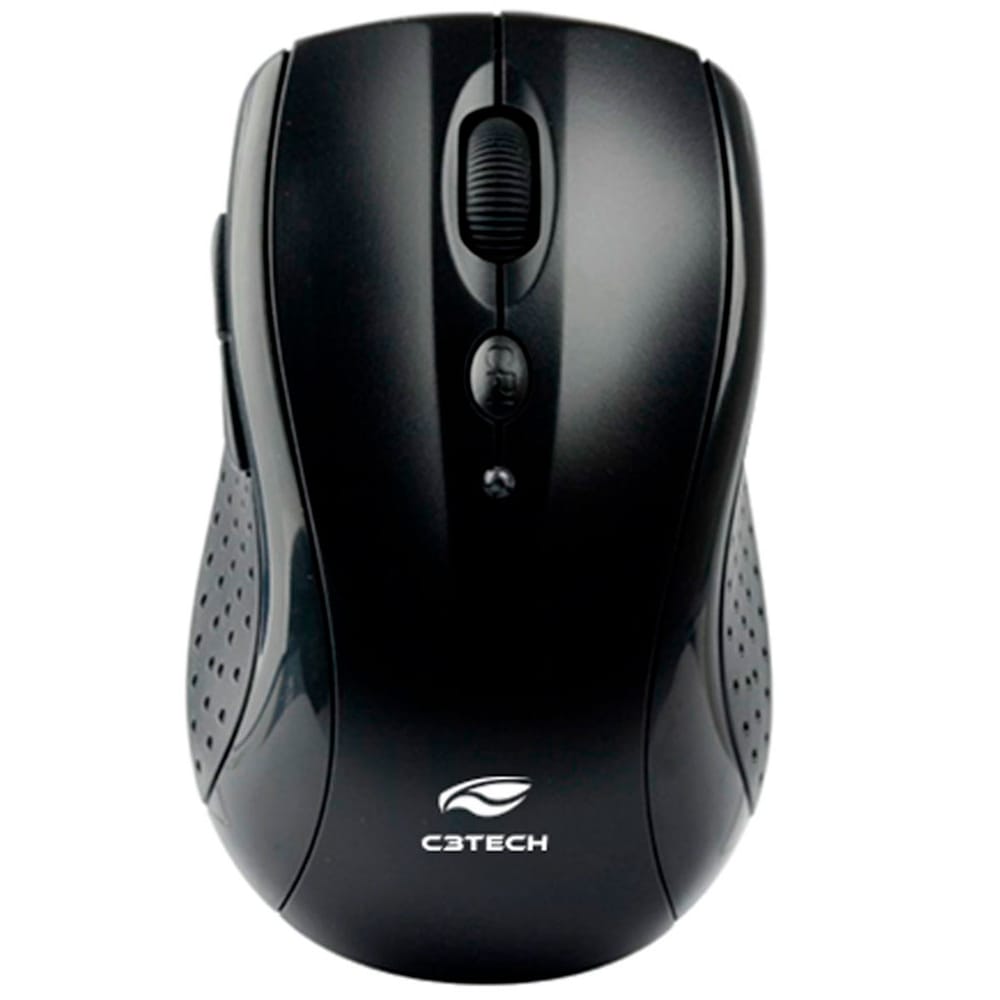 C3Tech M-W012BK V2 Preto Sem Fio M-W012BK V2