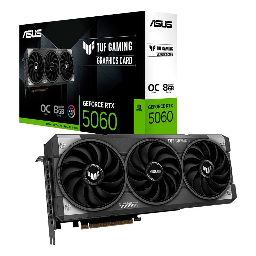 ASUS TUF Gaming GeForce RTX 5060 OC Edition 8GB GDDR7 128-bit
