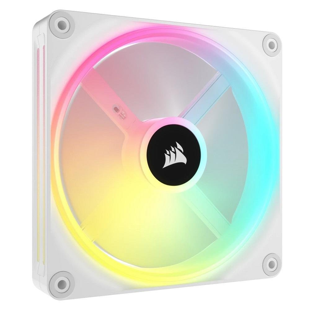 Corsair iCUE QX140 140mm RGB White Magnetic