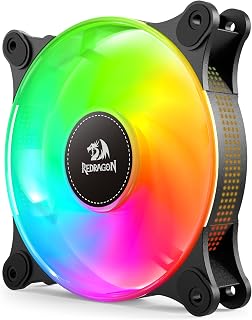 Redragon GC-F013 120mm ARGB Preto Kit 3 Fans GC-F013