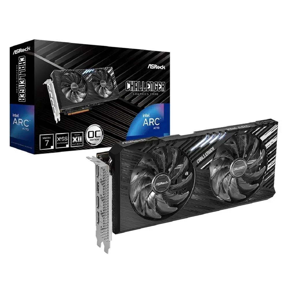 ASRock Intel Arc A770 Challenger OC 16GB GDDR6 256-bit