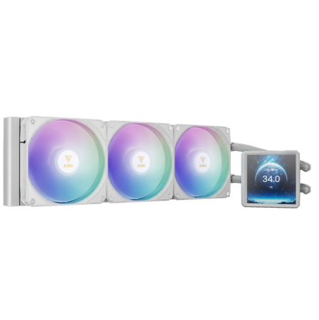Gamdias Aura GL360 LCD 360mm Branco