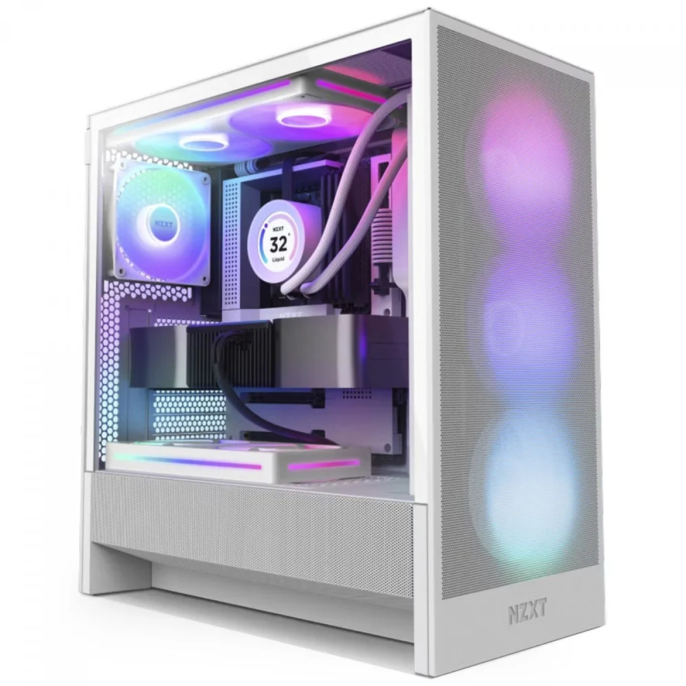 NZXT H5 Flow RGB Branco