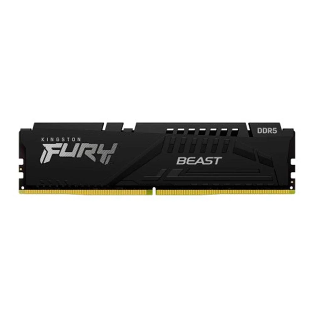 Kingston Fury Beast 16GB (1x16GB) DDR5 6000MHz CL36 Black UDIMM KF560C36BBE2-16