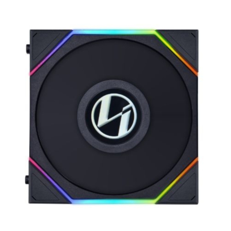 Lian Li UNI FAN TL LCD 120mm RGB Preto 12TLLCD1B
