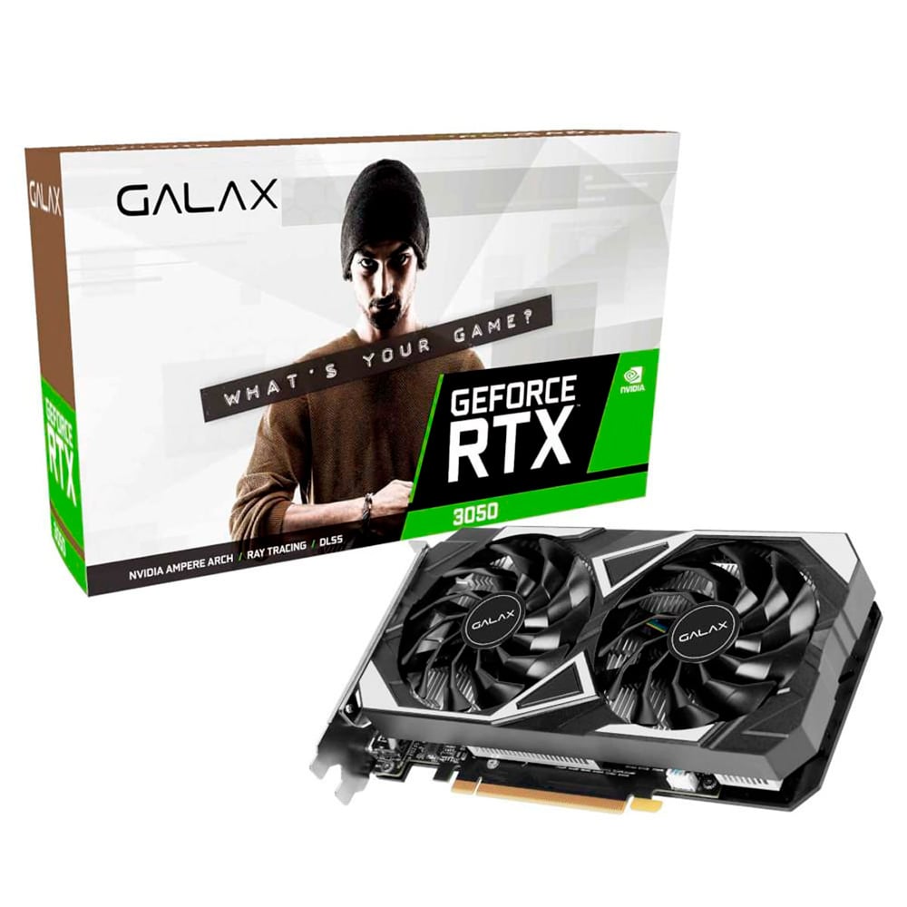 Galax GeForce RTX 3050 EX 2X 6GB GDDR6 96-bit