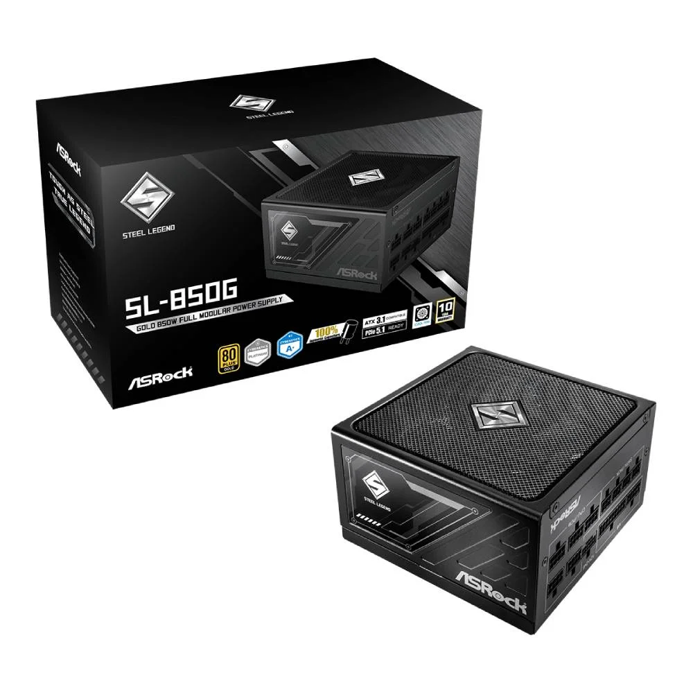 ASRock Steel Legend SL-850G 850W 80 Plus Gold Full Modular