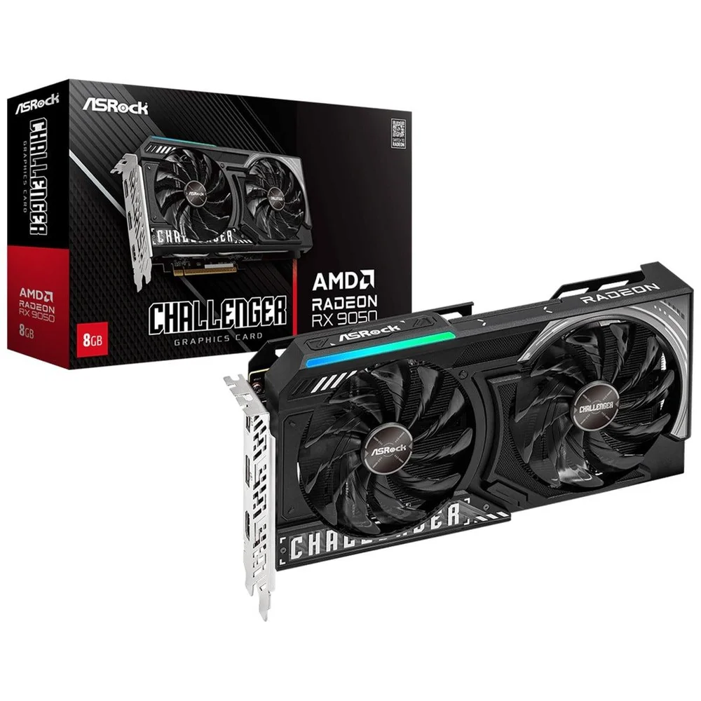 ASRock Radeon RX 9050 Challenger 8GB GDDR6
