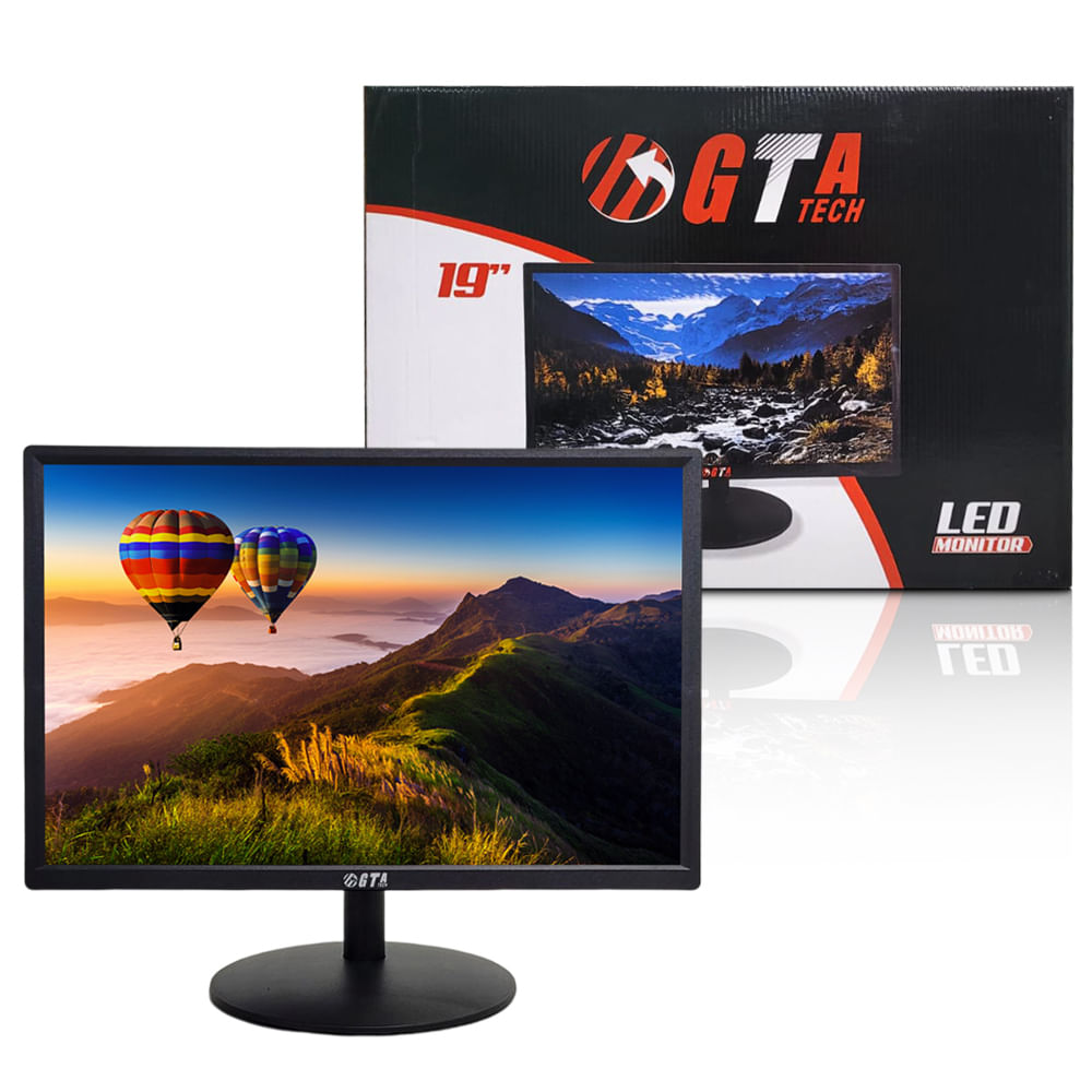 GTA Tech 19" Preto GTA19LN
