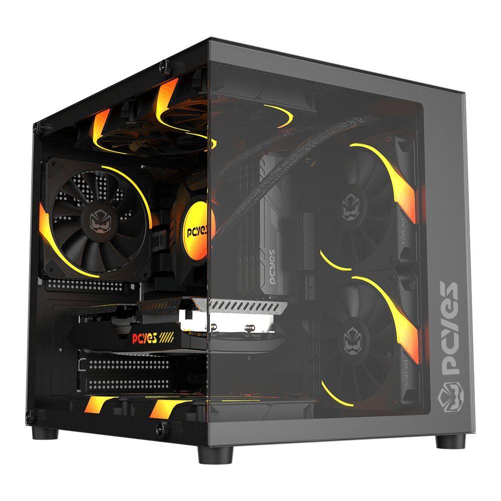 PCYES Forcefield Mini Black Vulcan Preto