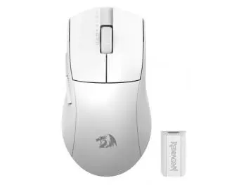 Redragon King PRO 4K Branco Sem Fio e Bluetooth