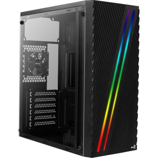 Aerocool Streak Lateral Acrílico Preto
