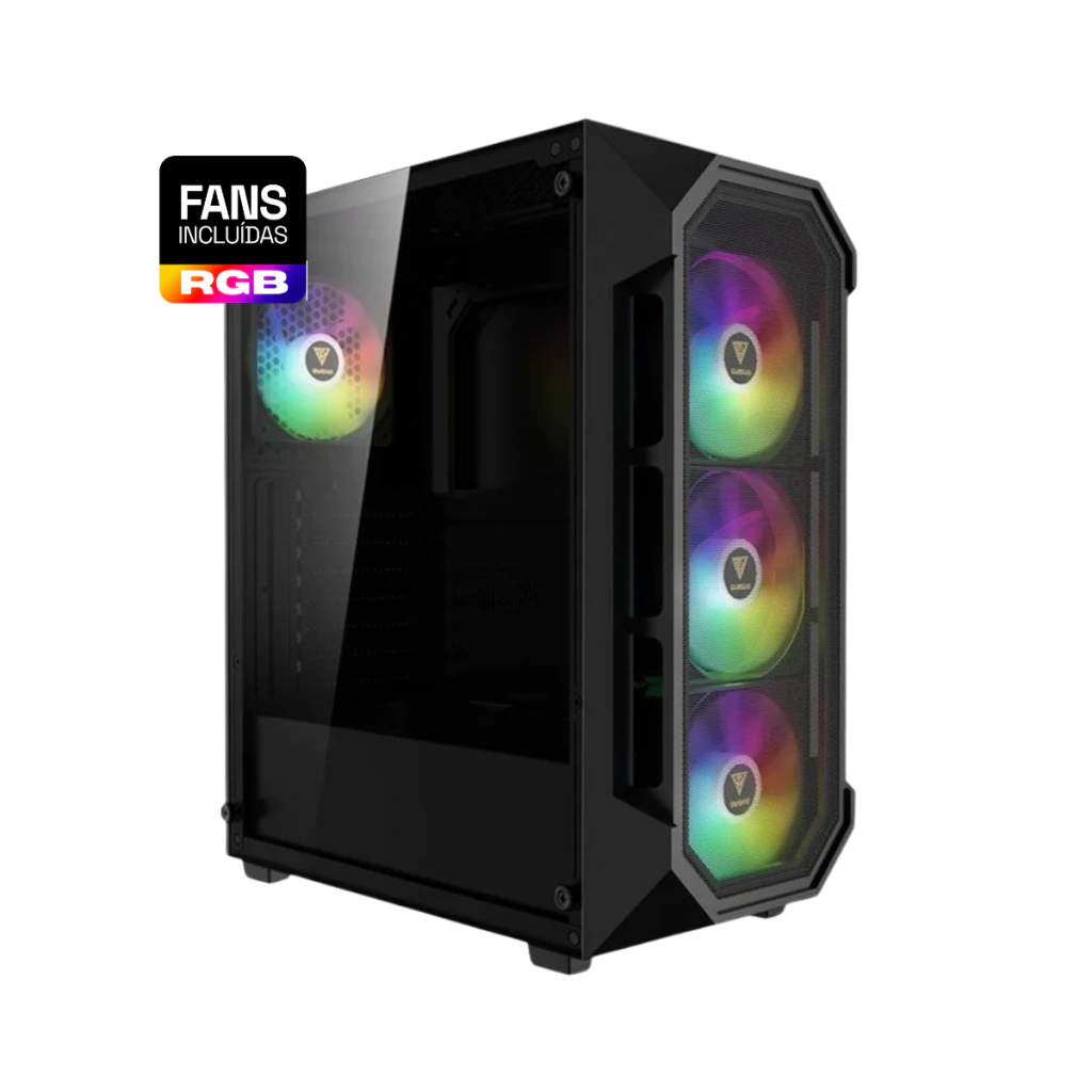 Gamdias Aura GC1 Elite ARGB Preto