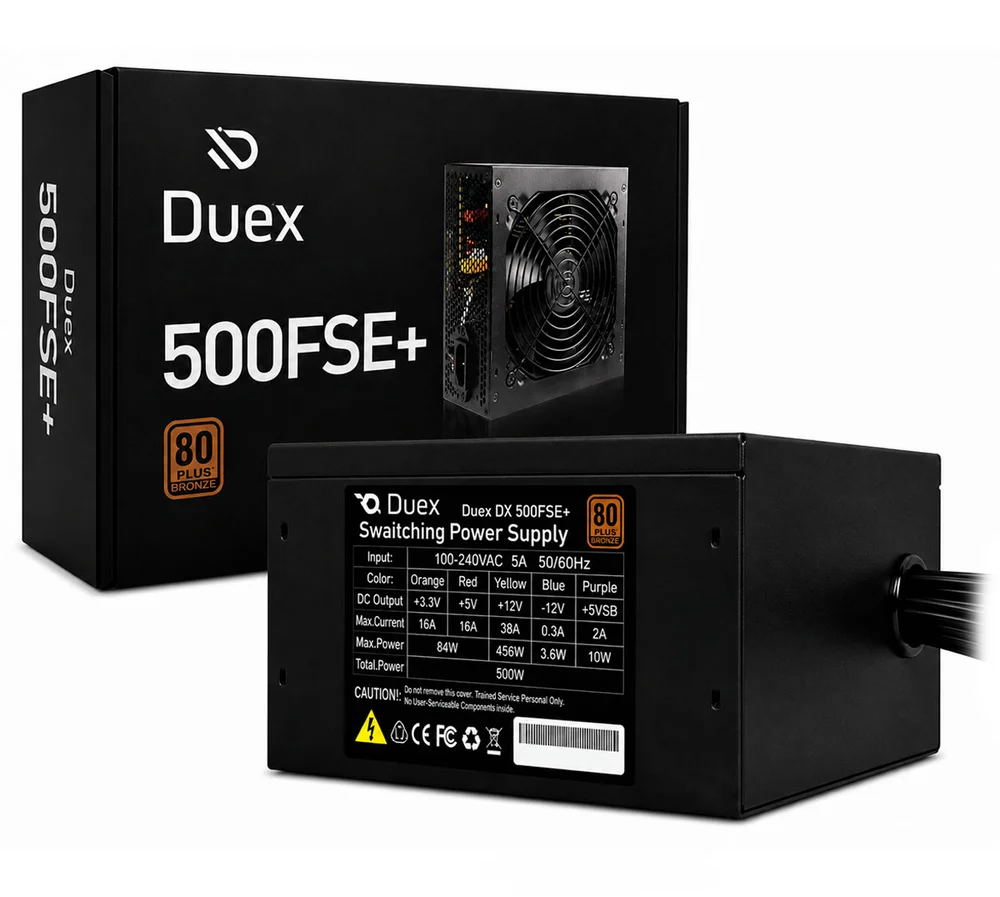 Duex DX500FSE+ 500W 80 Plus