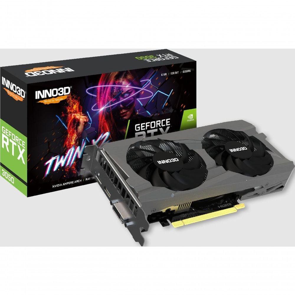 INNO3D GeForce RTX 3050 TWIN X2 6GB GDDR6