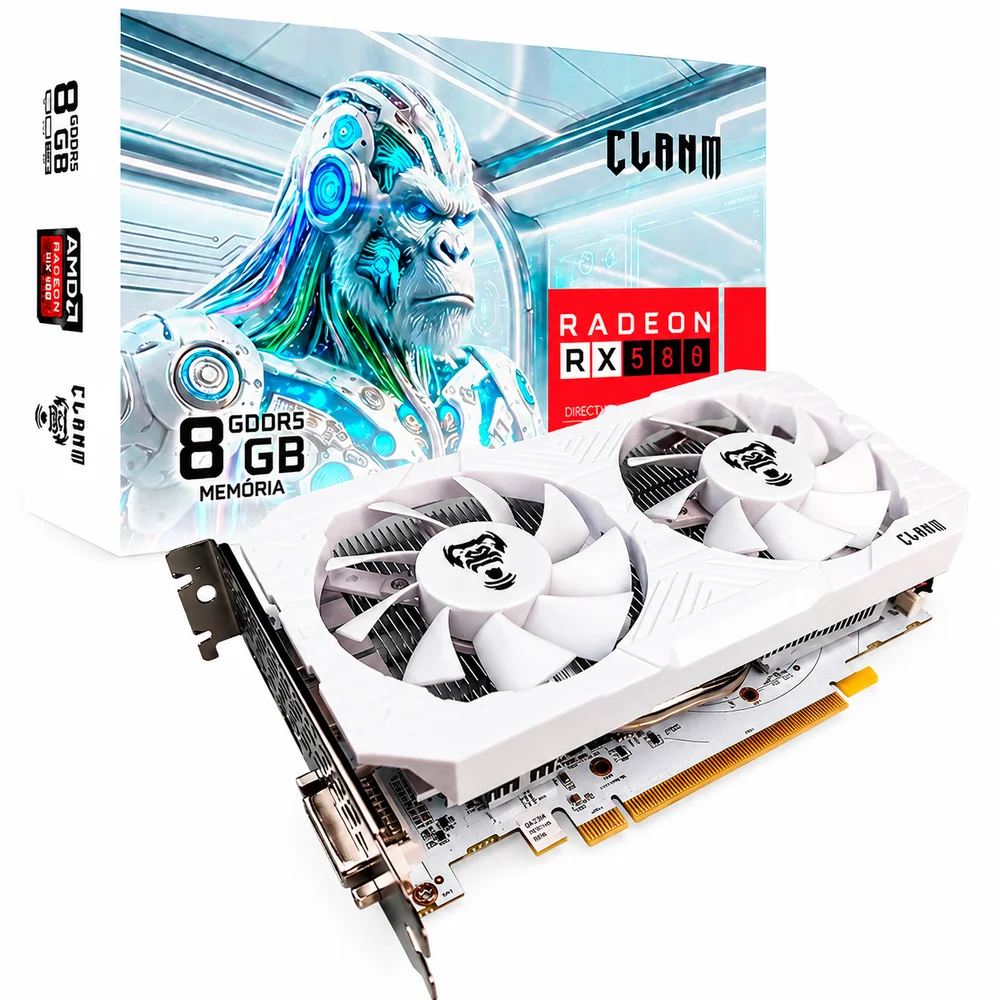 XFX Radeon RX 580 Snow White 8GB GDDR5 256-bit