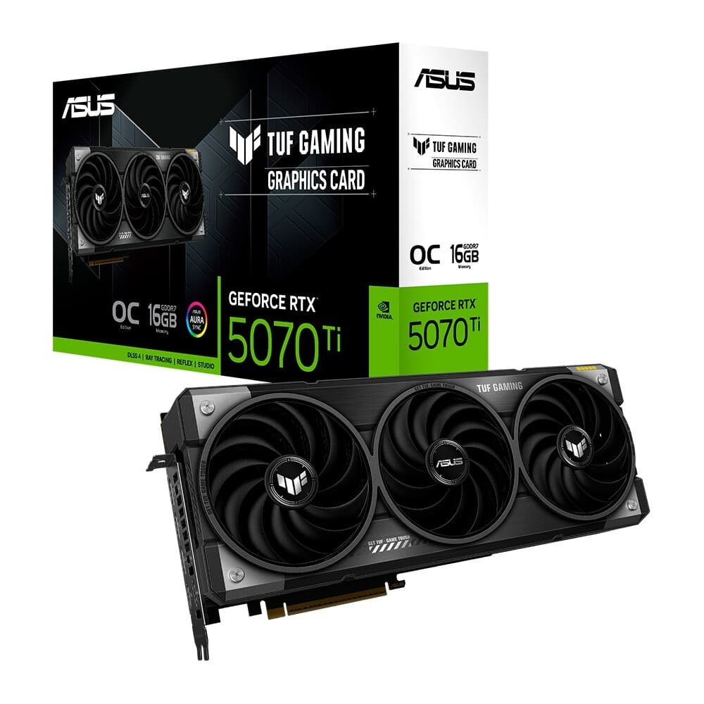 ASUS TUF Gaming GeForce RTX 5070 Ti 16GB GDDR7 OC Edition