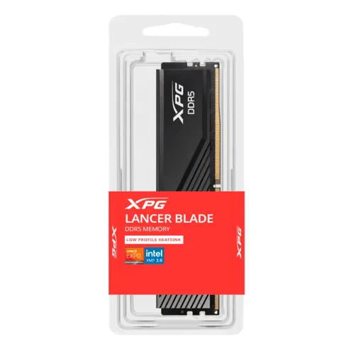 ADATA XPG Lancer Blade 16GB (1x16GB) DDR5 4800MHz CL40 UDIMM AX5U4800C4016G-SLABBK
