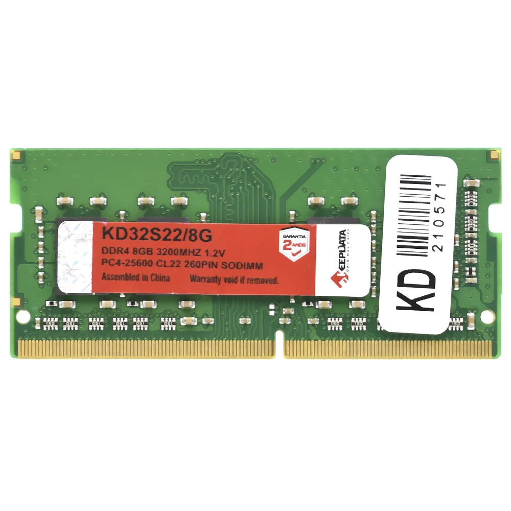 Keepdata 8GB (1x8GB) DDR4 3200MHz CL19 SODIMM KD32S22/8G