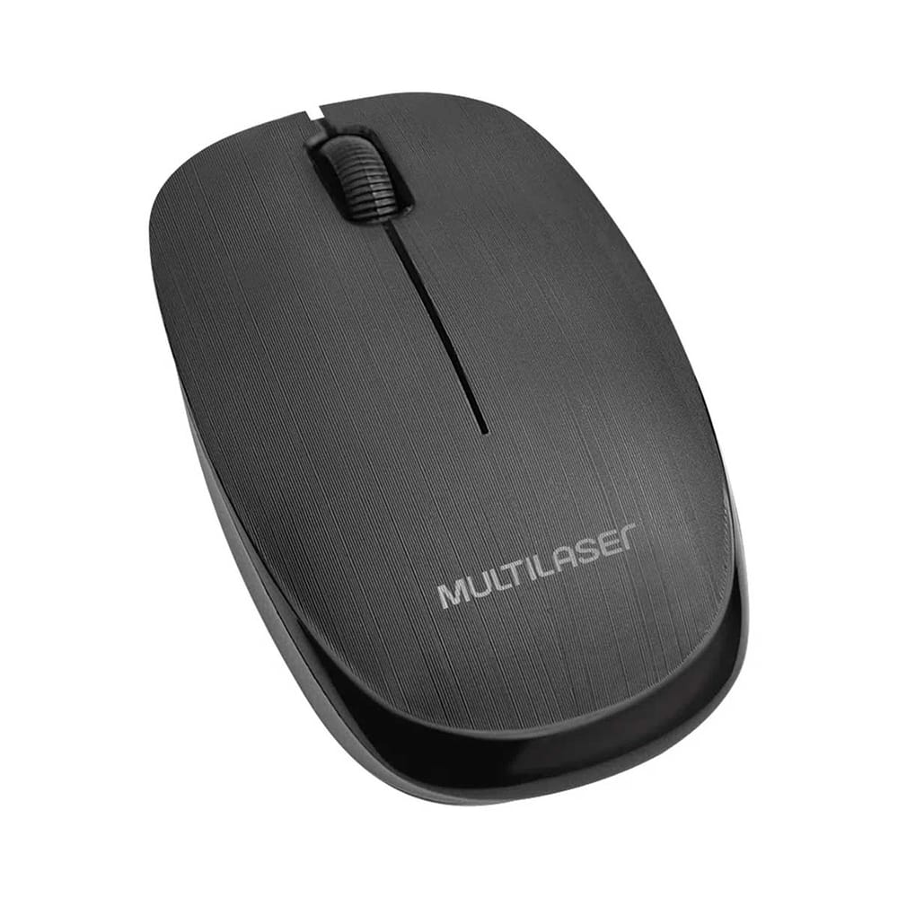 Multilaser MO251 Preto Sem Fio
