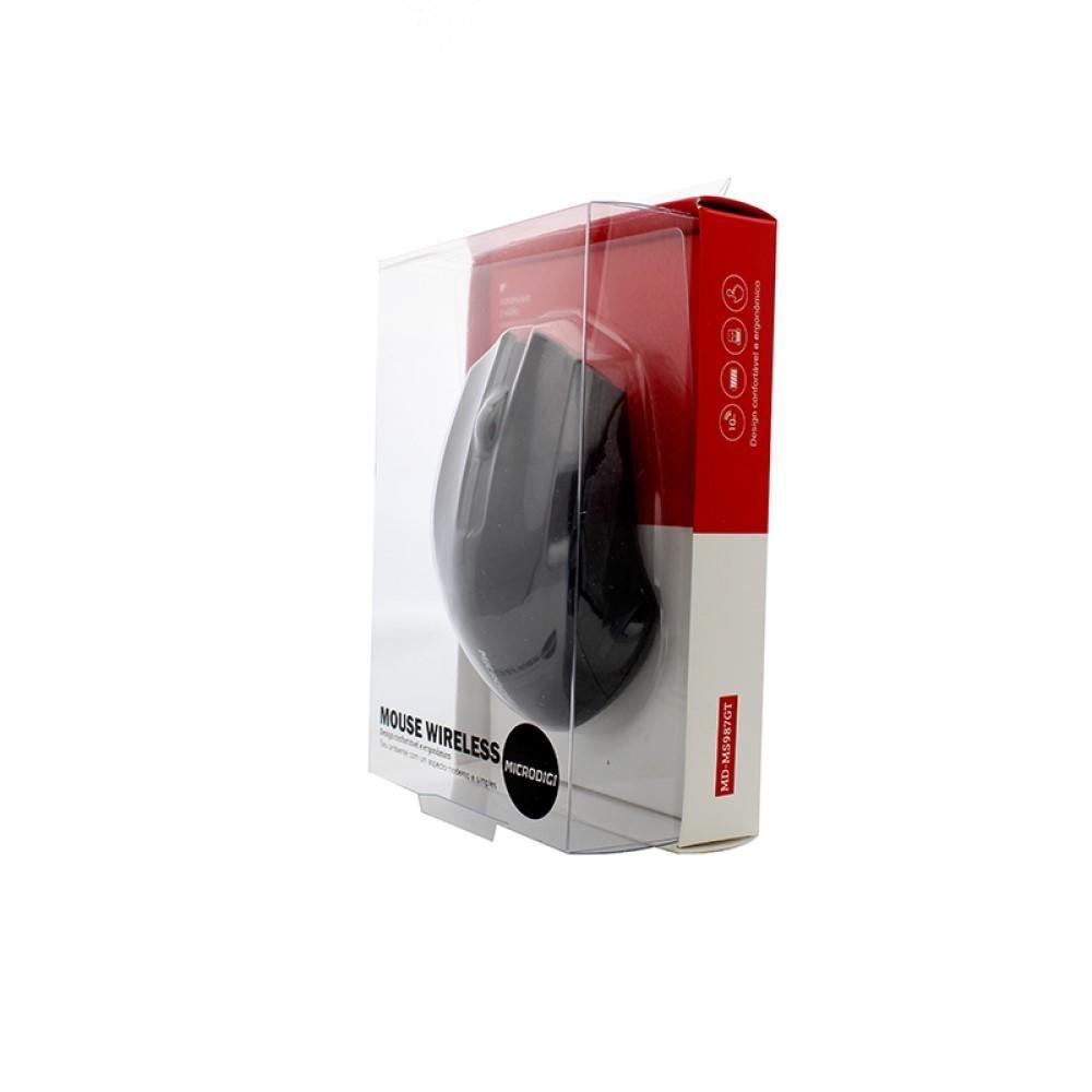 Microdigi MD-MS987GT Preto Sem Fio MD-MS987GT