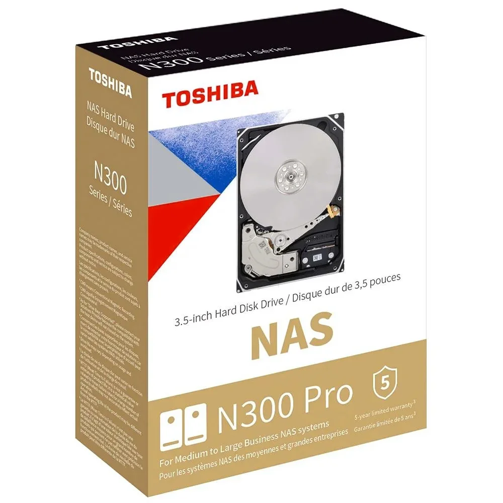 Toshiba N300 Pro 24TB HDWG82EXZSTB