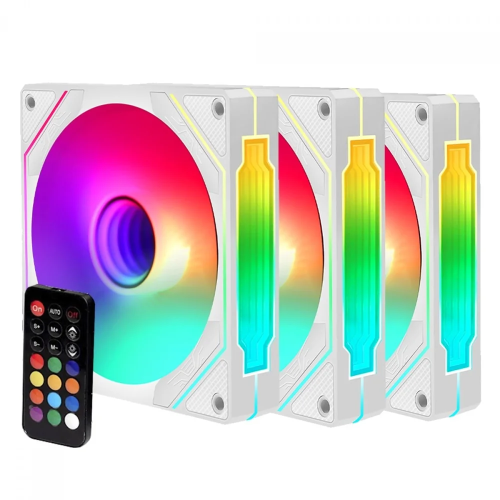 Liketec Enigma 120mm ARGB Branco Kit 3 Fans LF-KITARGB-ENIGMA-2080