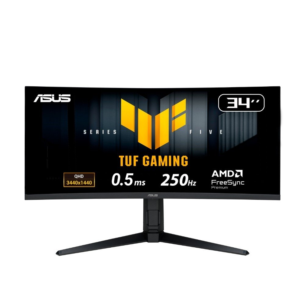 ASUS TUF 34 Curvo Preto VG34WQML5A