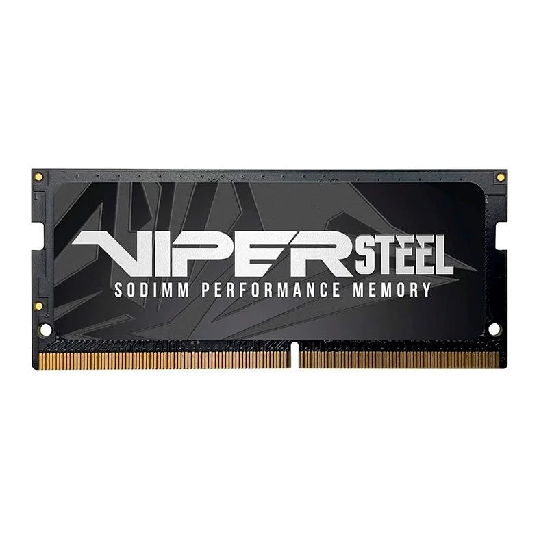 Patriot Viper Steel 8GB (1x8GB) DDR4 3200MHz CL16 Preto SODIMM PVS48G320C8S