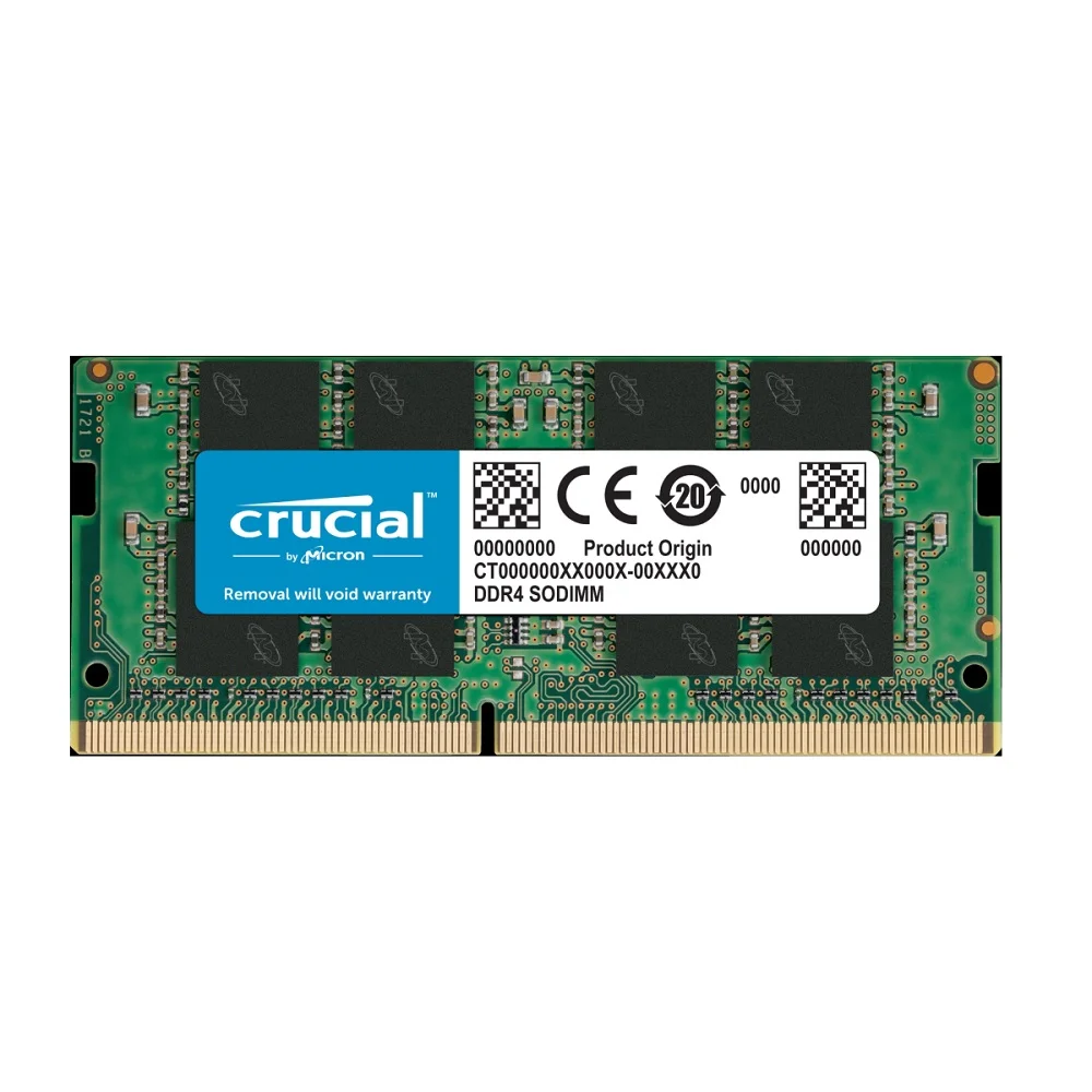 Crucial 16GB (1x16GB) DDR4 3200MHz CL22 SODIMM CT16G4SFRA32A